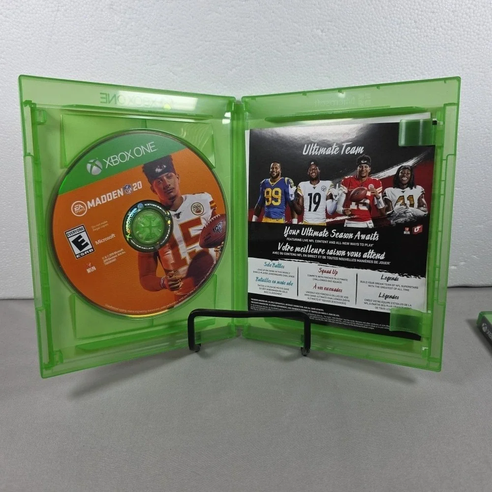 Lot Of 4 Xbox One Madden NFL Football Video Games 15, 16, 20,‎ 23 Bundle